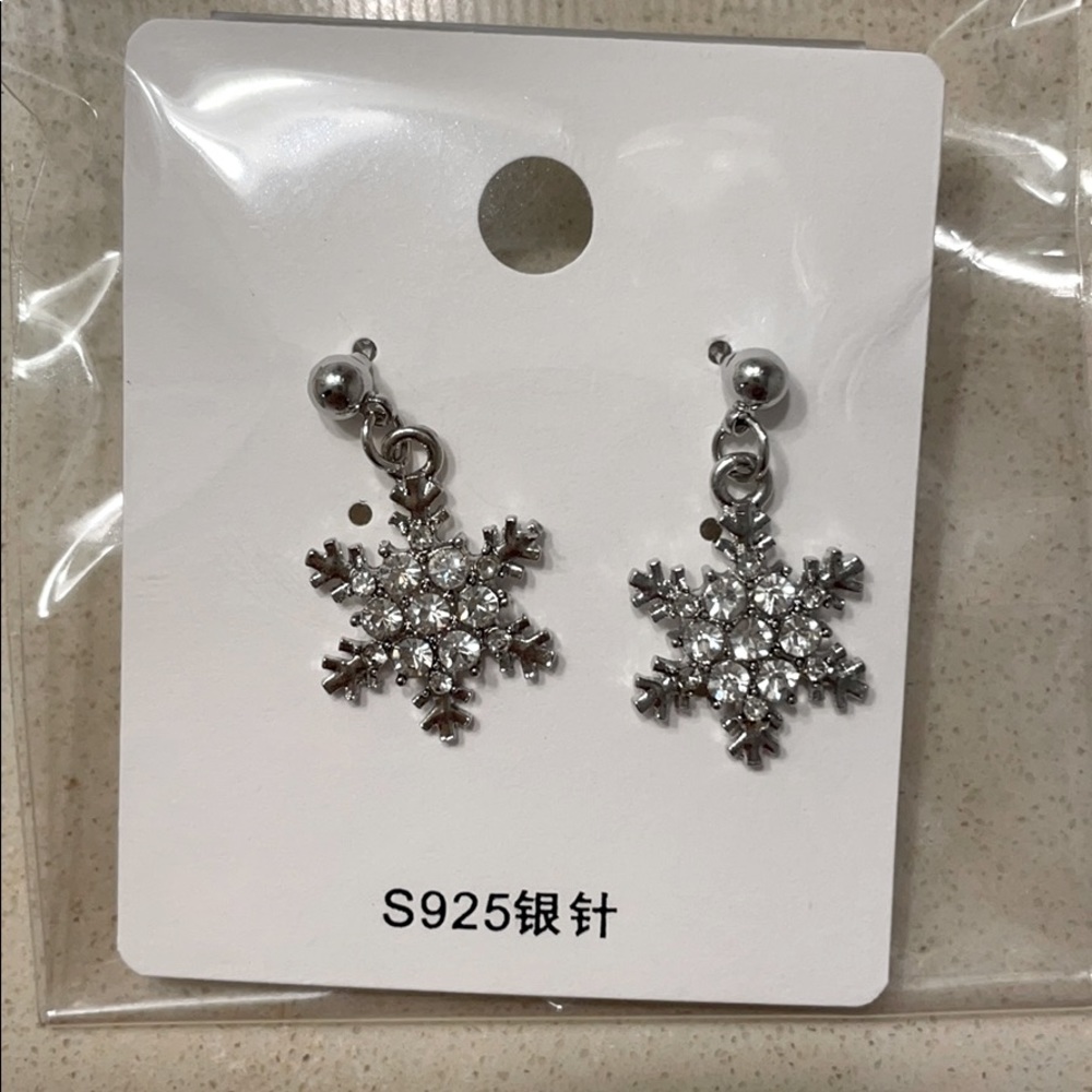 Snowflake Earrings
